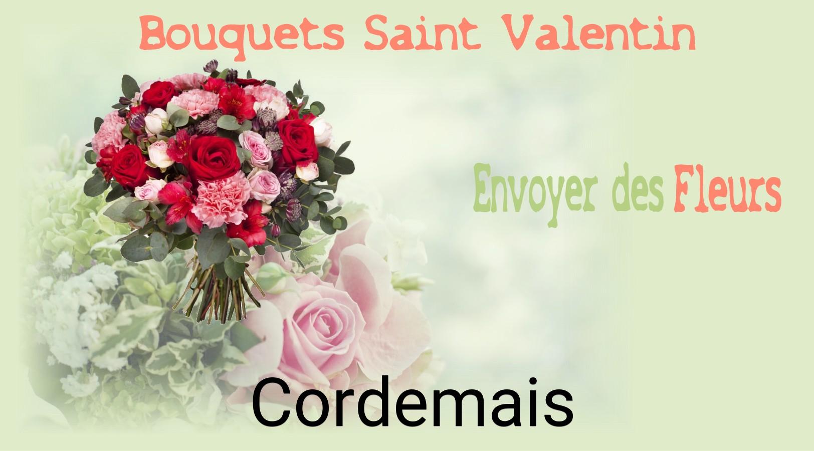 Roses de Saint-Valentin livrées à Cordemais